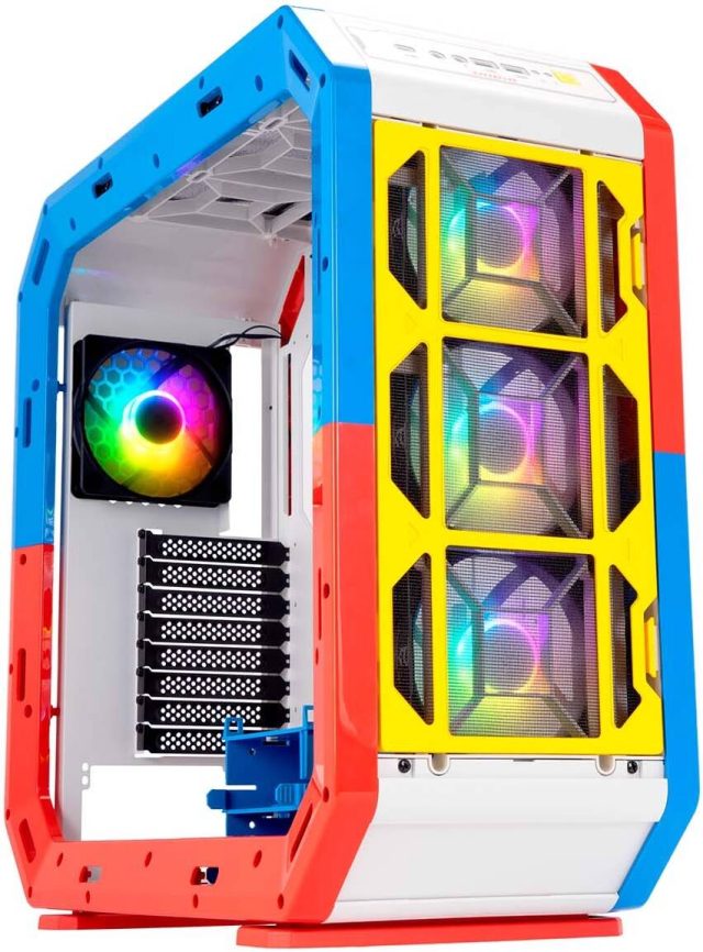 Корпус ПК InWin AirForce Justice White — изображение 2